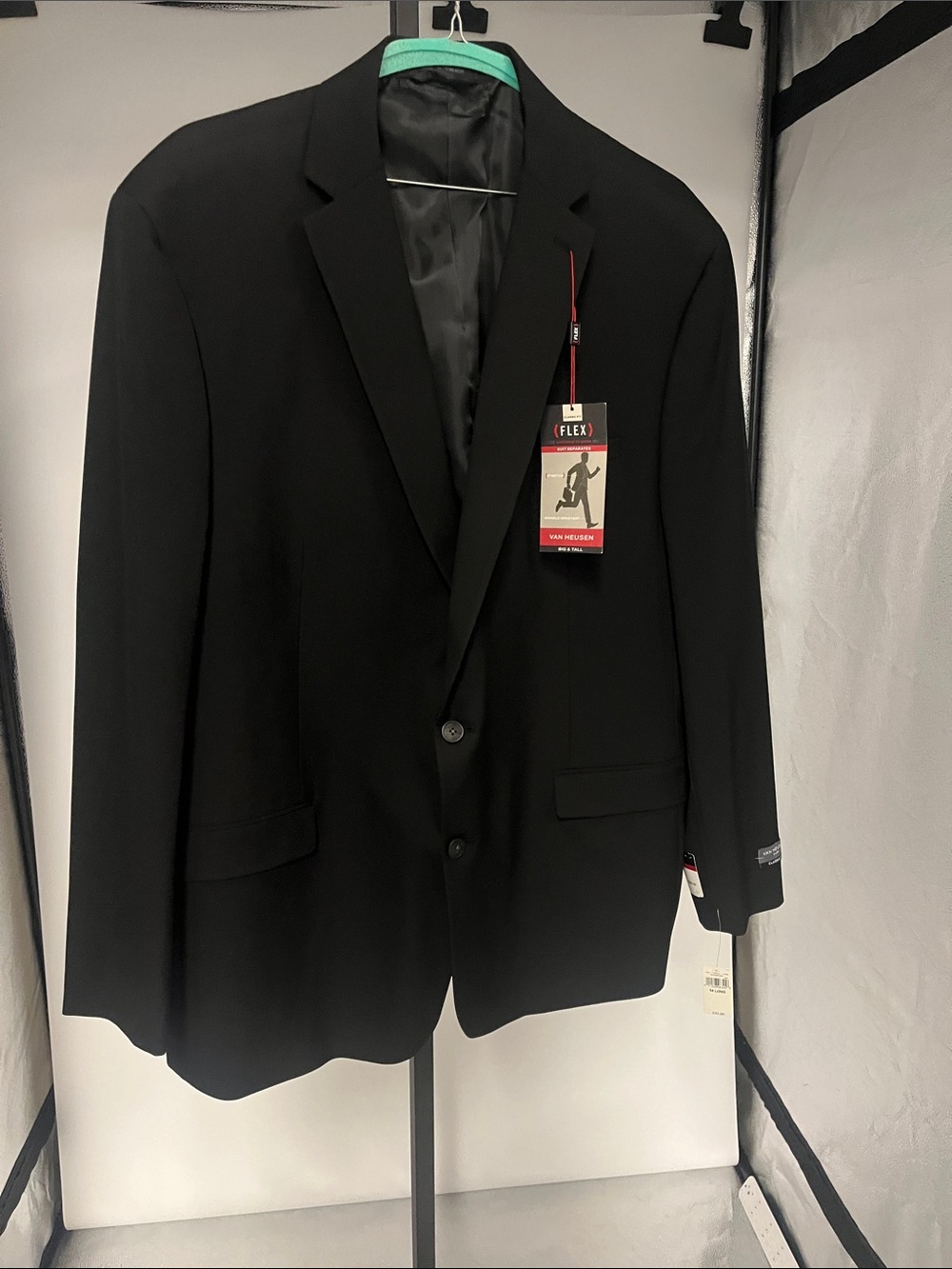 Van Heusen Black Men's Flex Suit Jacket
